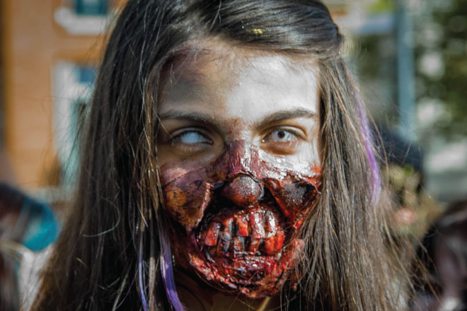 Zombies have attracted some attention lately as a novel and interesting twist on classic disease models. - Abstract: S48.00008 : The Statistical Mechanics of Zombies