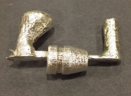 silver-bullet-casting-with-sprue-and-riser